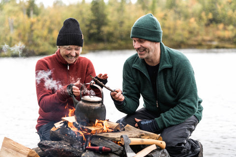 Woolpower Ice Challenge & SAVOTTA Sauna Tent Experience