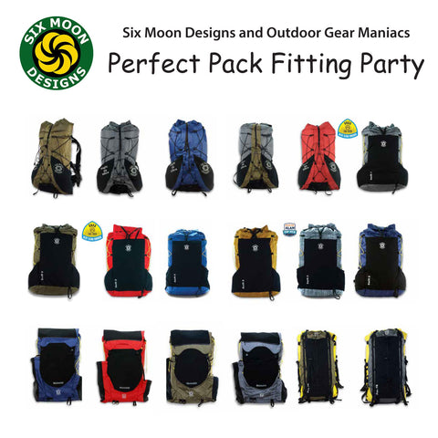 Six Moon Designs Perfect Pack Fitting Party