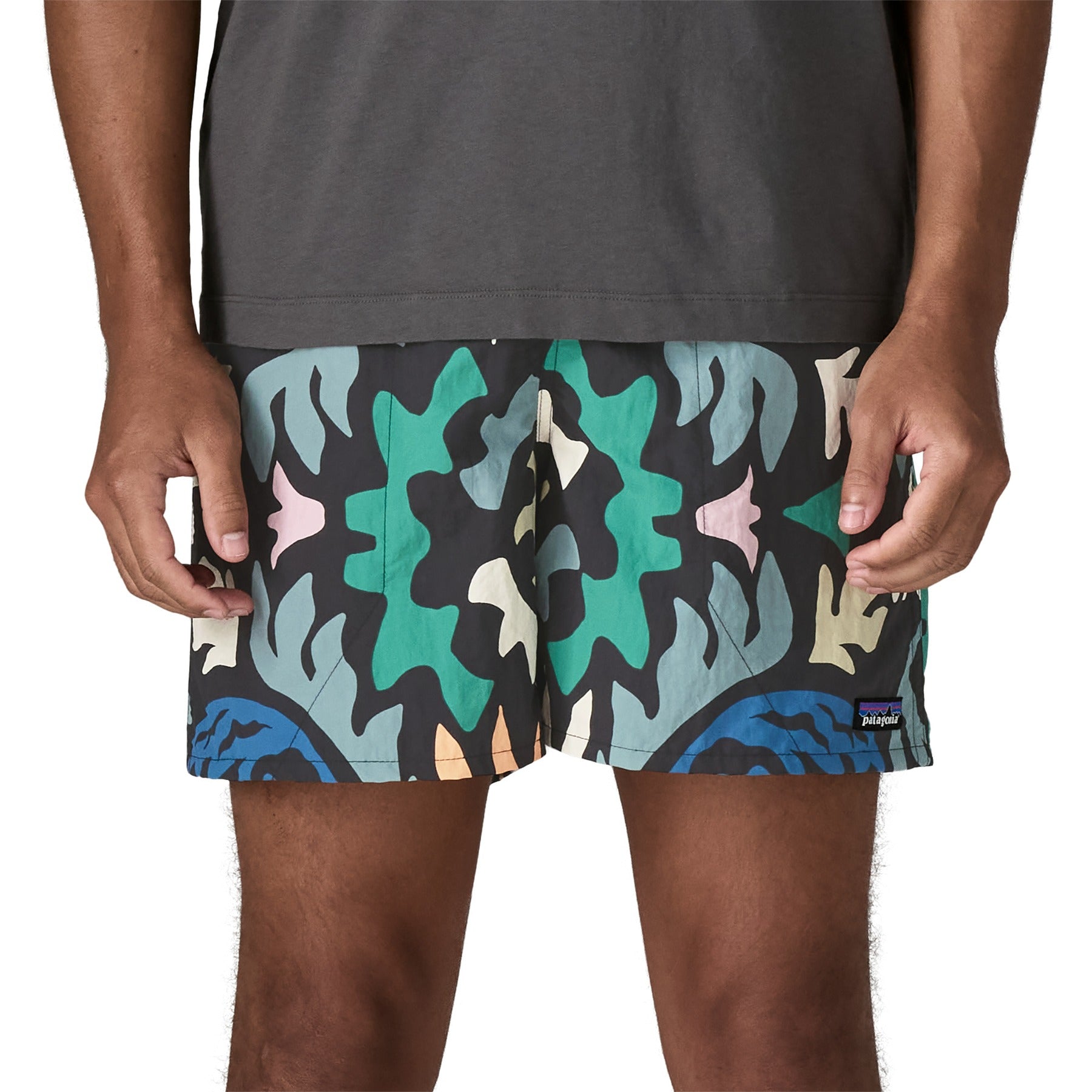 美品 パタゴニア メンズ バギーズショーツ (5インチ) カレイド(KALB) patagonia / メンズ・バギーズ・ショーツ 5インチ – ROCK STEPPERS