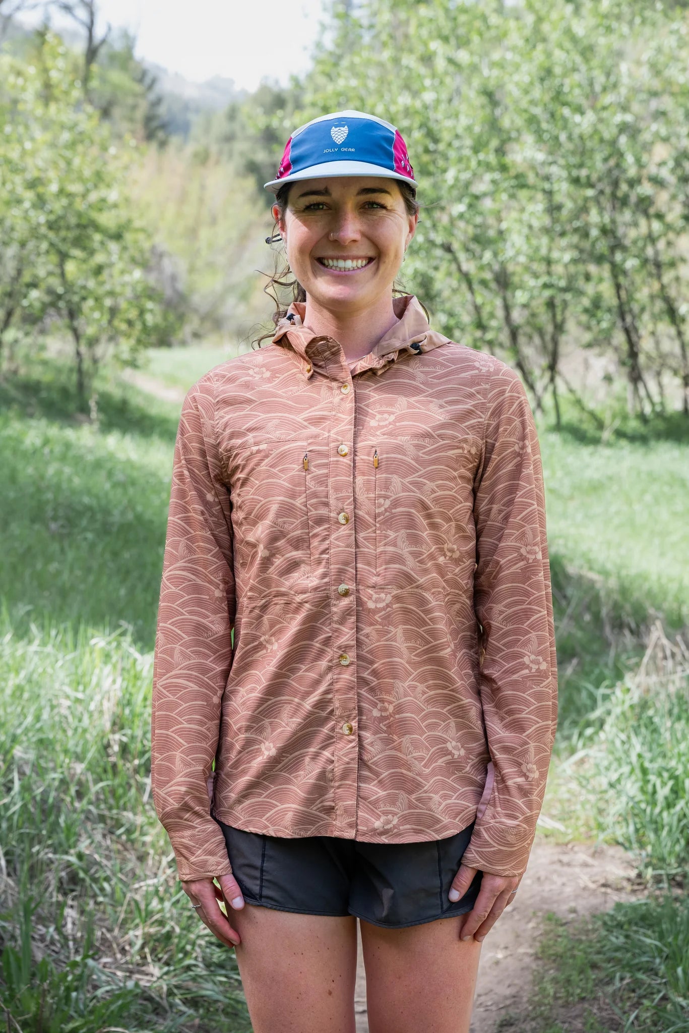 jolly gear JOLLY GEAR / Triple Crown Button Down Long Sleeve