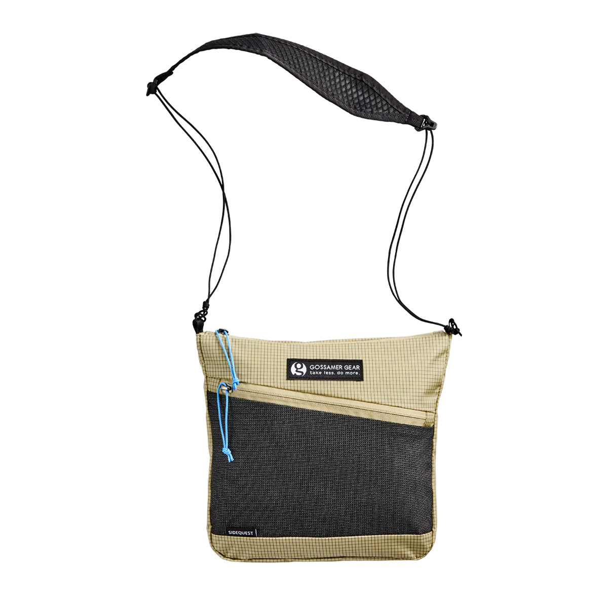 gossamer gear shoulder strap GOSSAMER GEAR TYPEII Sidequest 4L グレー バッグの軽量デザイン