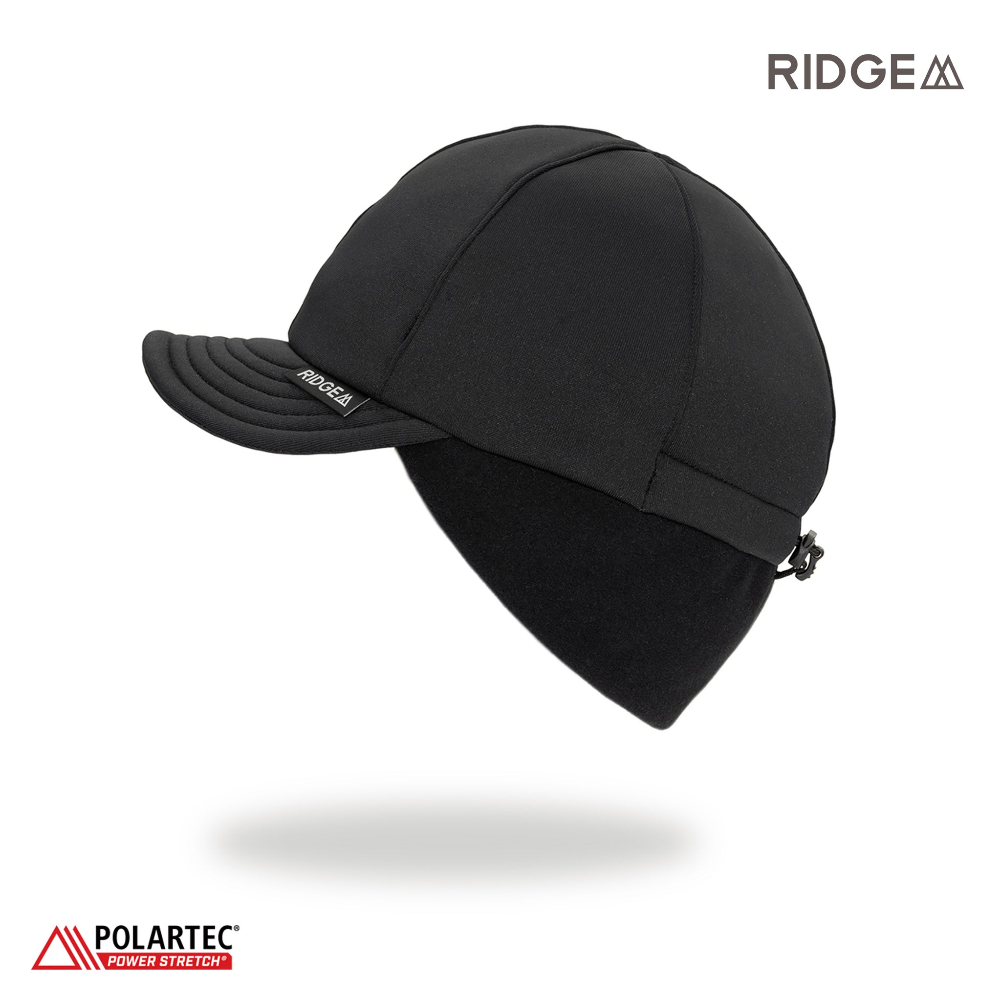 リッジマウンテンギア Power Stretch Earmuff Cap Power Stretch Earmuff Cap | RIDGE MOUNTAIN GEAR