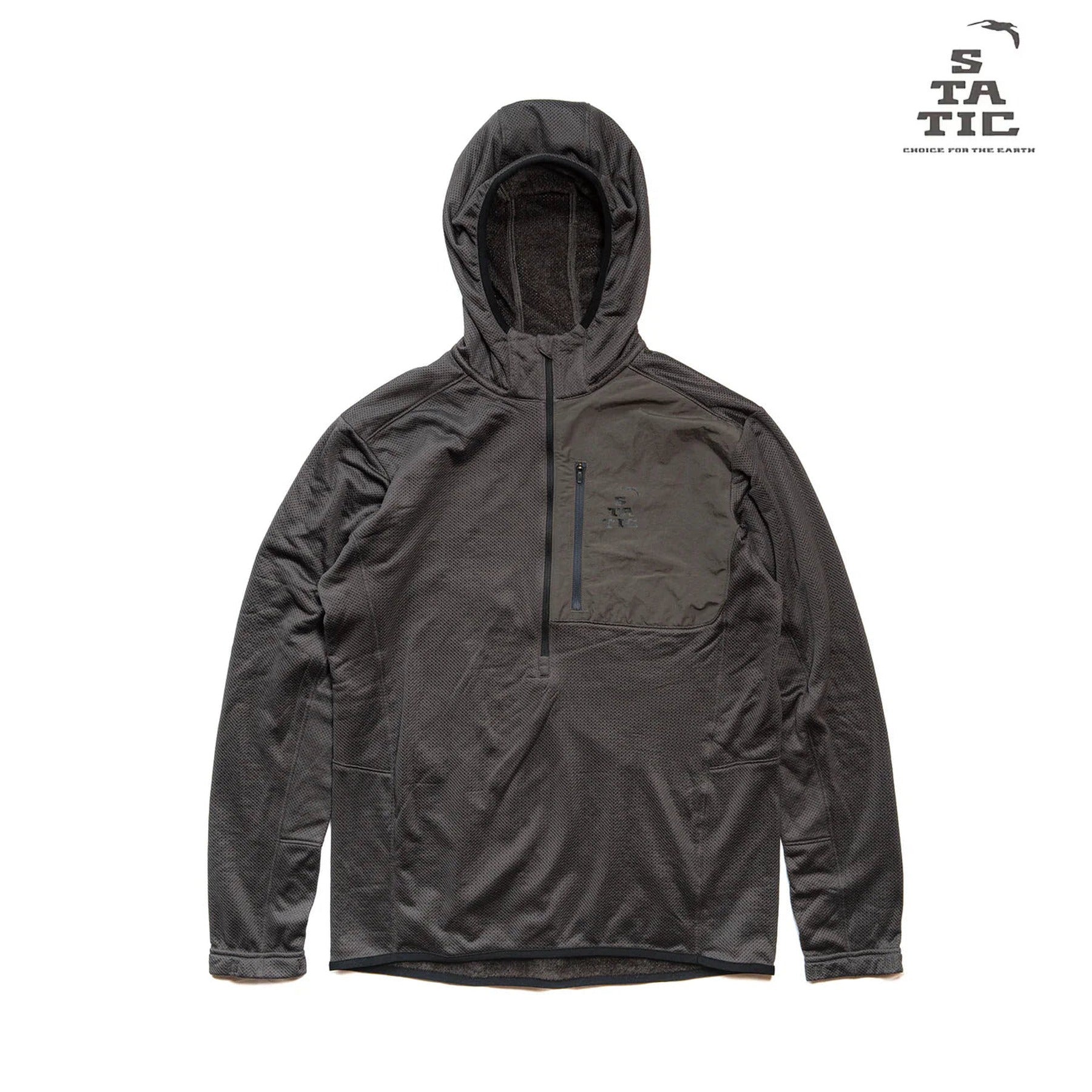 トップス static adrift half zip hoody(L) Special Offer】STATIC / ADRIFT HALF ZIP HOODY – ROCK STEPPERS