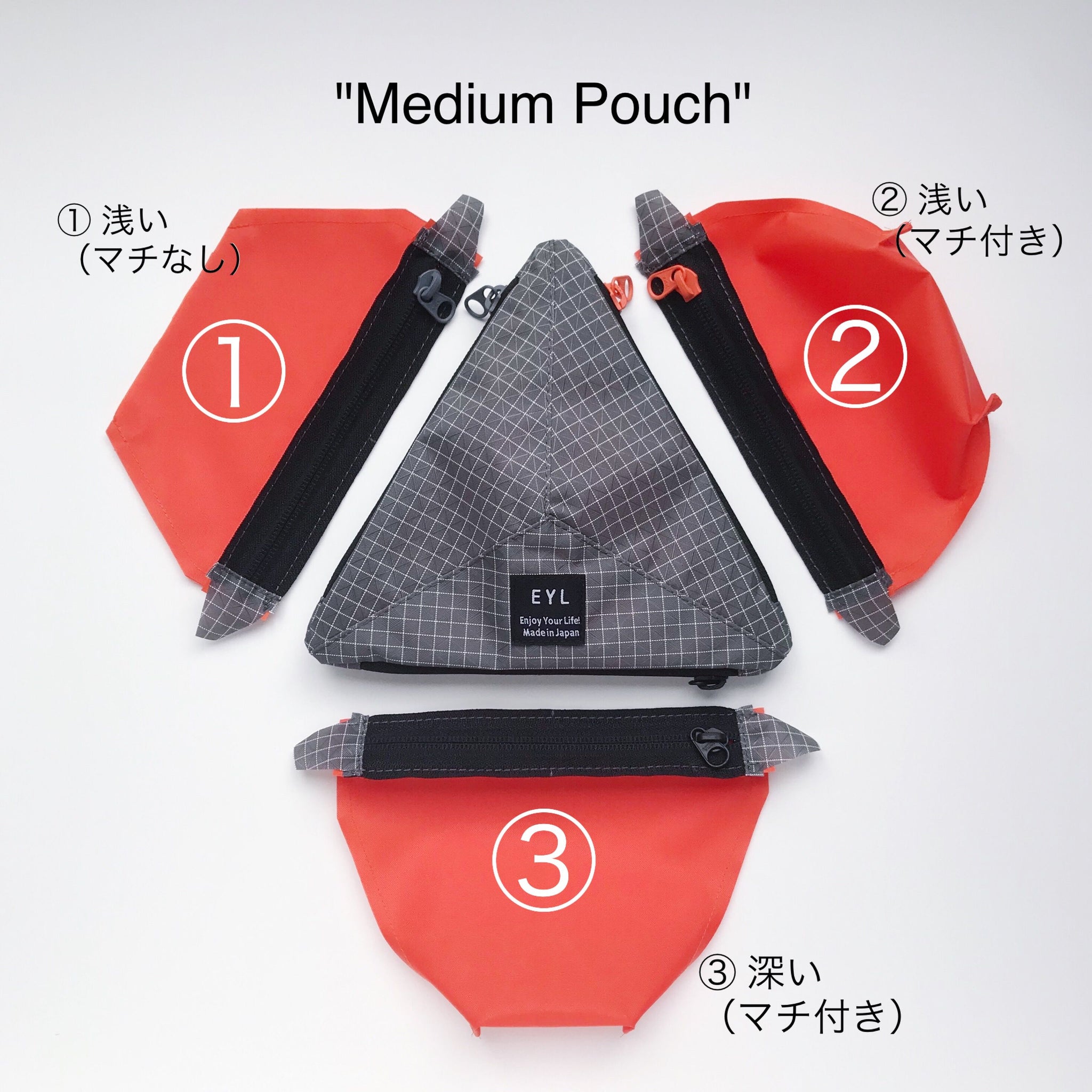 EYL / Medium Pouch BLACK BRICK Limited EYL / Medium Pouch BLACK BRICK Limited