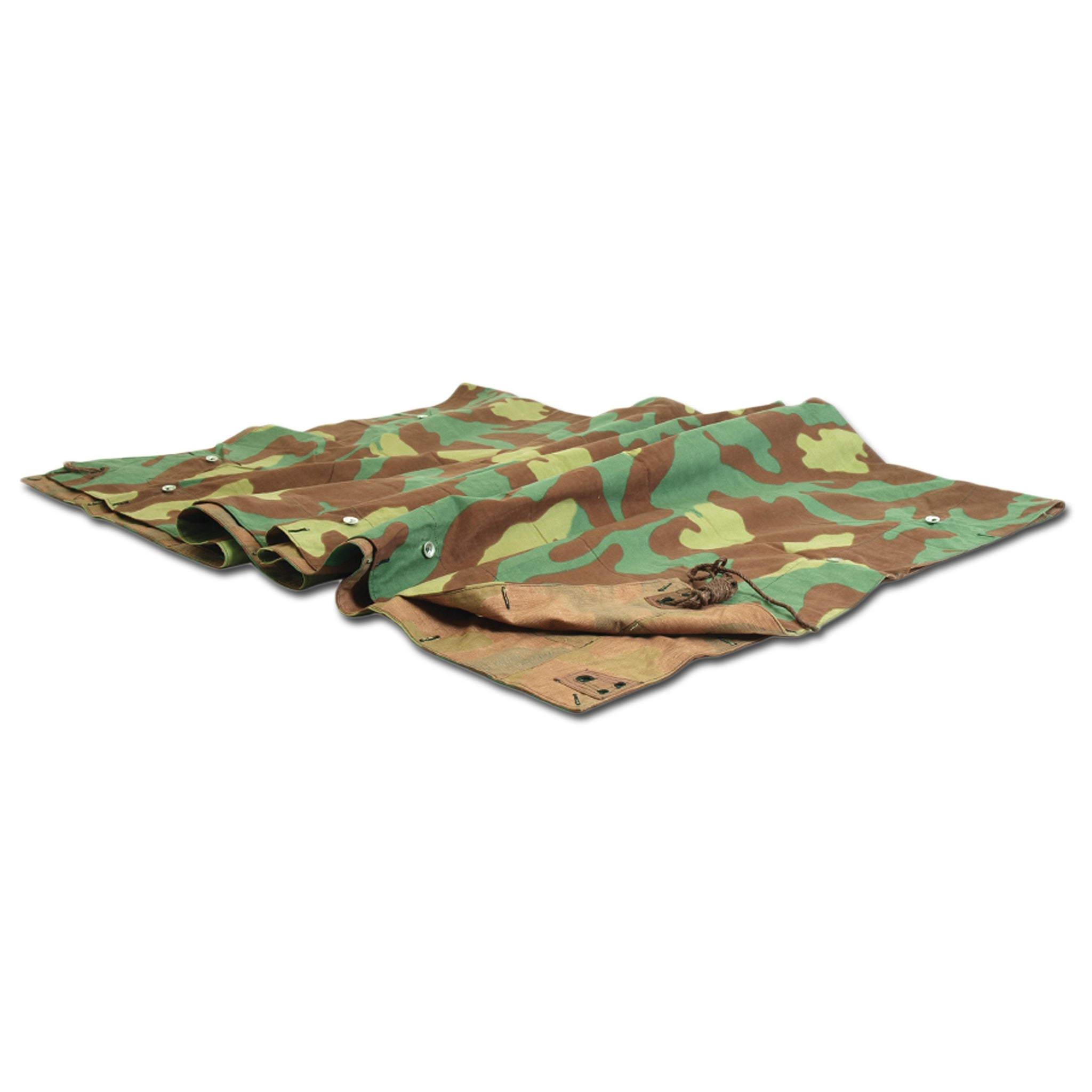 希少 デッドストック イタリア軍テント サンマルコ迷彩 テントシート