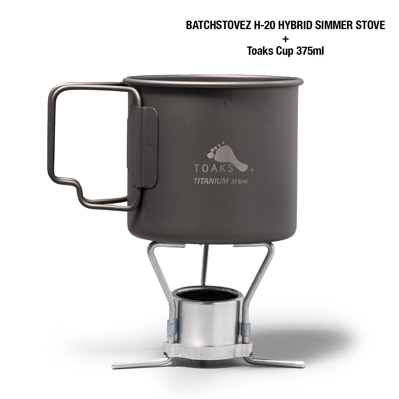 Batchstovez H-20 HYBRID SIMMER STOVE alcohol stove | ROCK